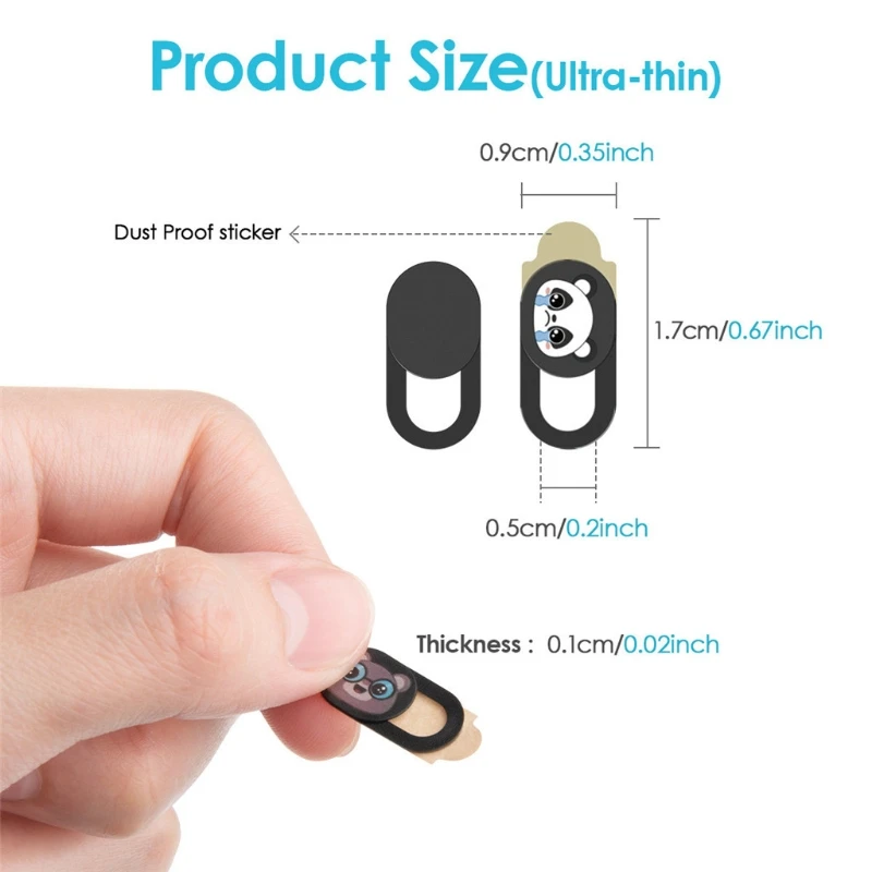 3шт милый чехол для камеры защитный объектива телефона наклейка маскировки