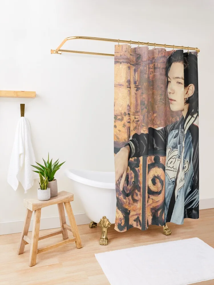 YOONGI в Париже занавеска для душа ванной комнаты аксессуары водонепроницаемая