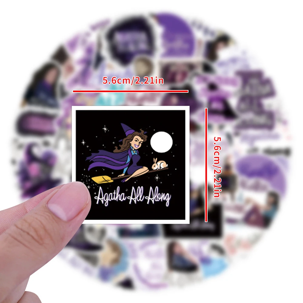 10/30/55 шт. сериал &quotАгата&quot все вместе наклейки крутая мультяшная наклейка с