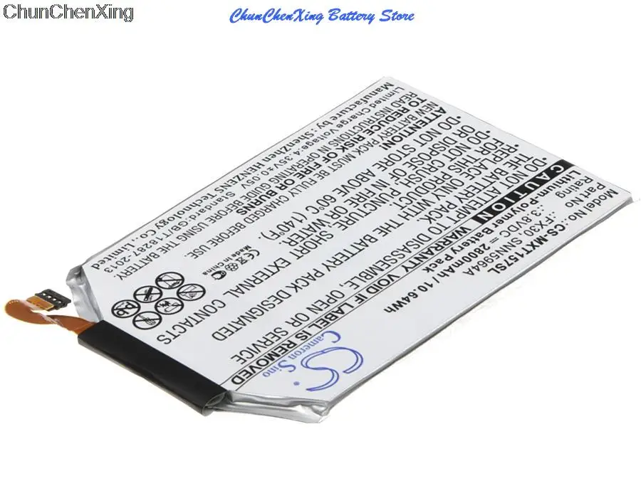 Аккумулятор Cameron Sino 2800 мАч FX30 для Motorola Moto X Pure Edition Style X+2 XT1570 XT1572 XT1575