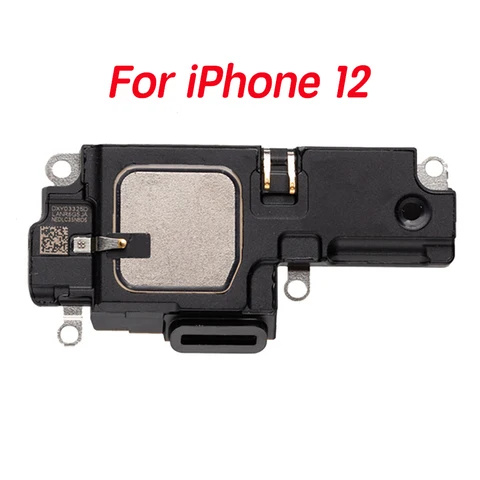 Замена громкого динамика для iPhone 11 12 Pro Max, нижний громкоговоритель, зуммер, звонок, антенна в сборе, запасные части