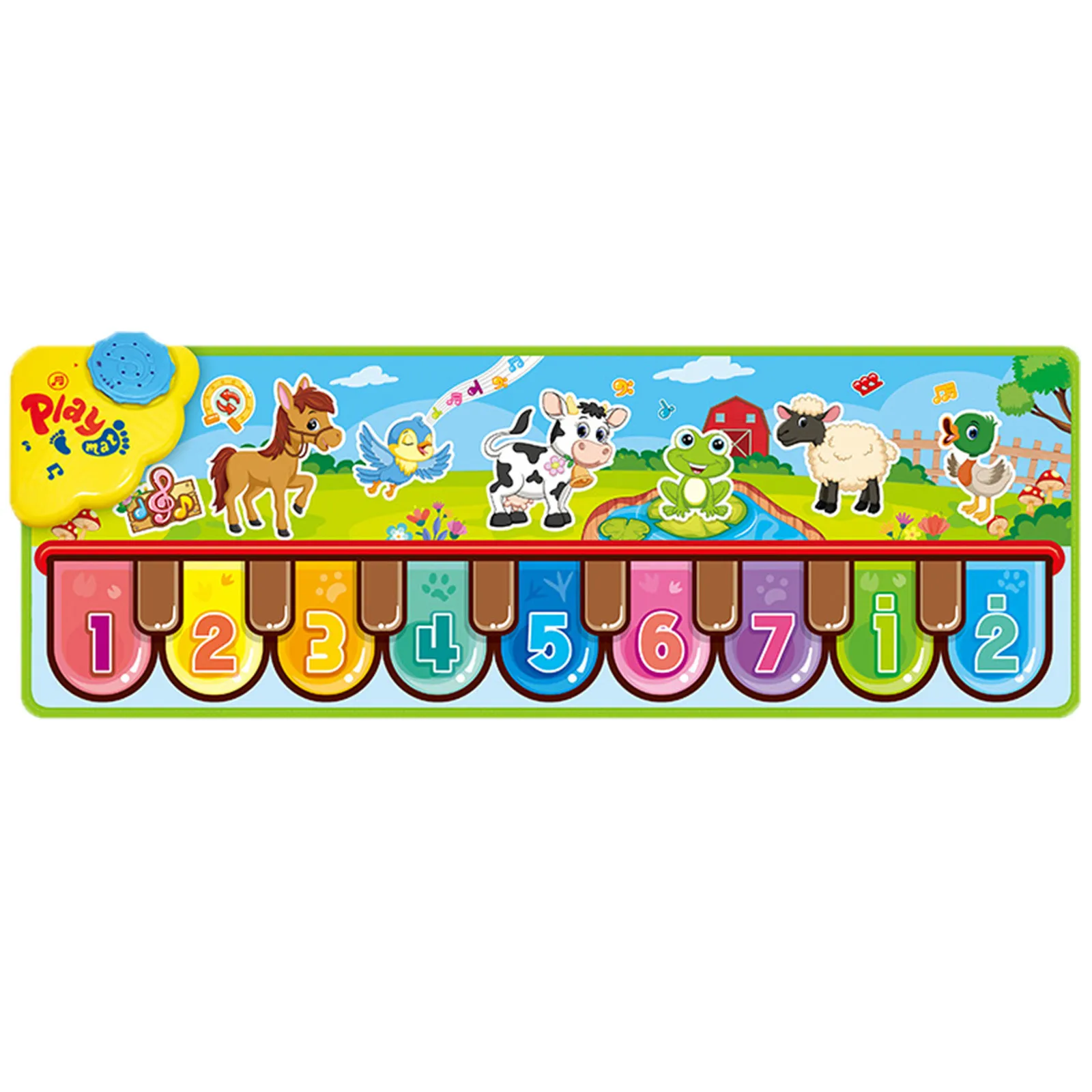 

Baby Toy Education Mat Infantil Musical Early Music Gifts Children Learning Piano Playing Kids Big Mat Toys Size for Kids 1 Year