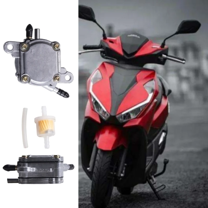 Мотоцикл скутер вакуумный топливный насос для двигателя GY6 50cc 80cc 110cc 125cc Прямая