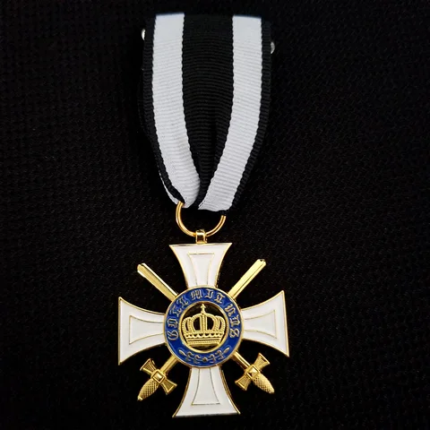 Антикварная копия значка 1860 из цинкового сплава