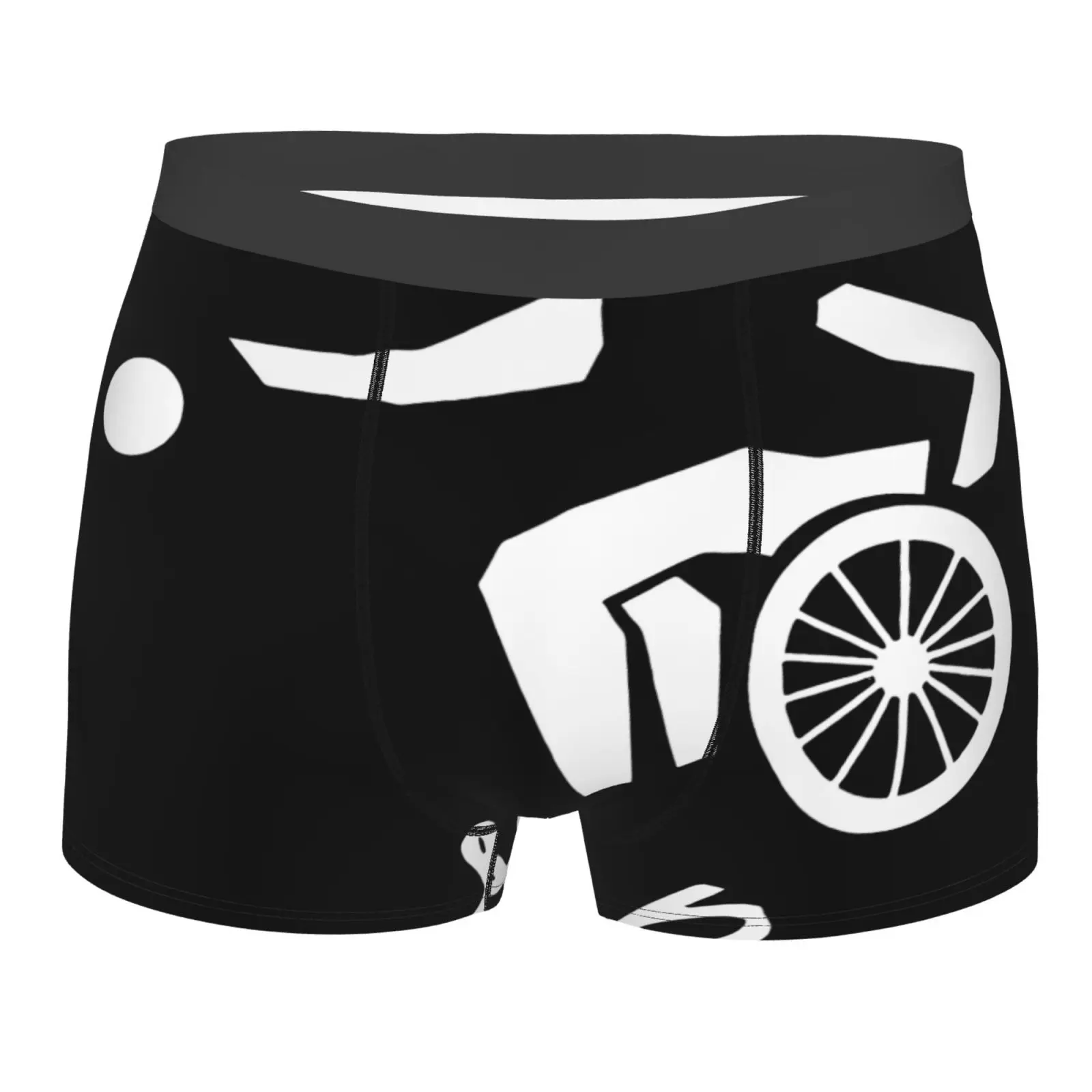 

Трусы мужские длинные из полиэстера, пикантное нижнее белье с аниме принтом Love Boccia