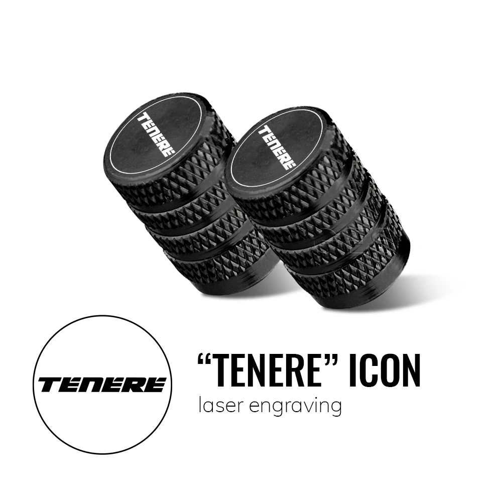 

Аксессуары для мотоциклов, стандартный набор колпачков клапана, набор колпачков для шин, алюминий с ЧПУ для Yamaha XT660Z Tenere XT 660 Z