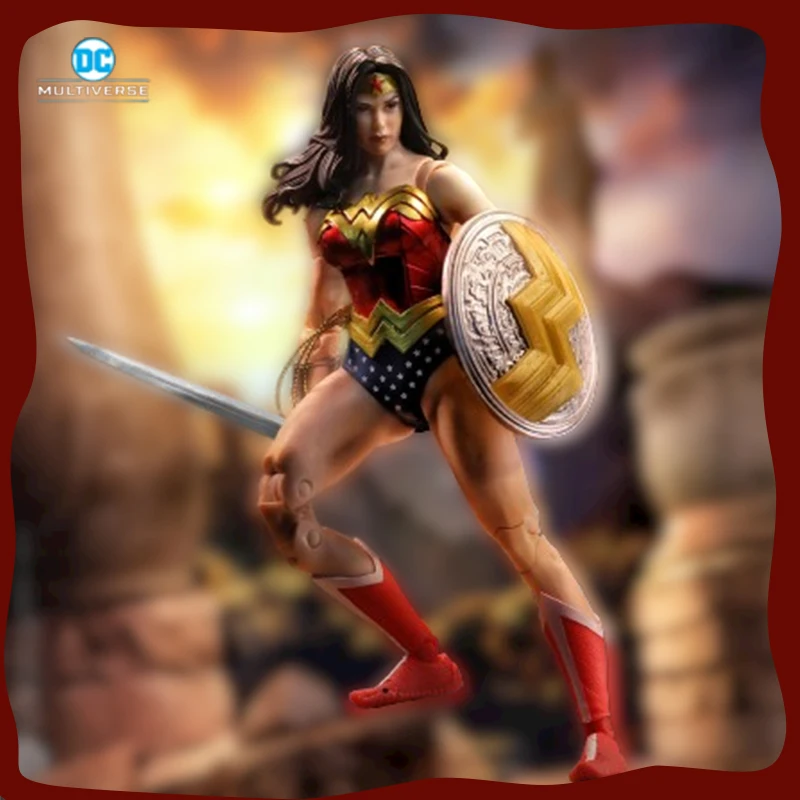 

18cm Mcfarlane Toys Wonder Woman Action Figures Garage Kit Model Dc Multiverse Wonder Woma Day Collector'S Series Toys Gifts