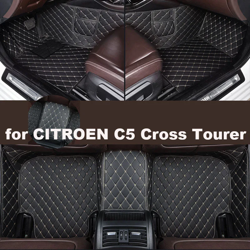 

Autohome Car Floor Mats For CITROEN C5 Cross Tourer 2014 Year Upgraded Version Foot Coche Accessories Carpetscustomized