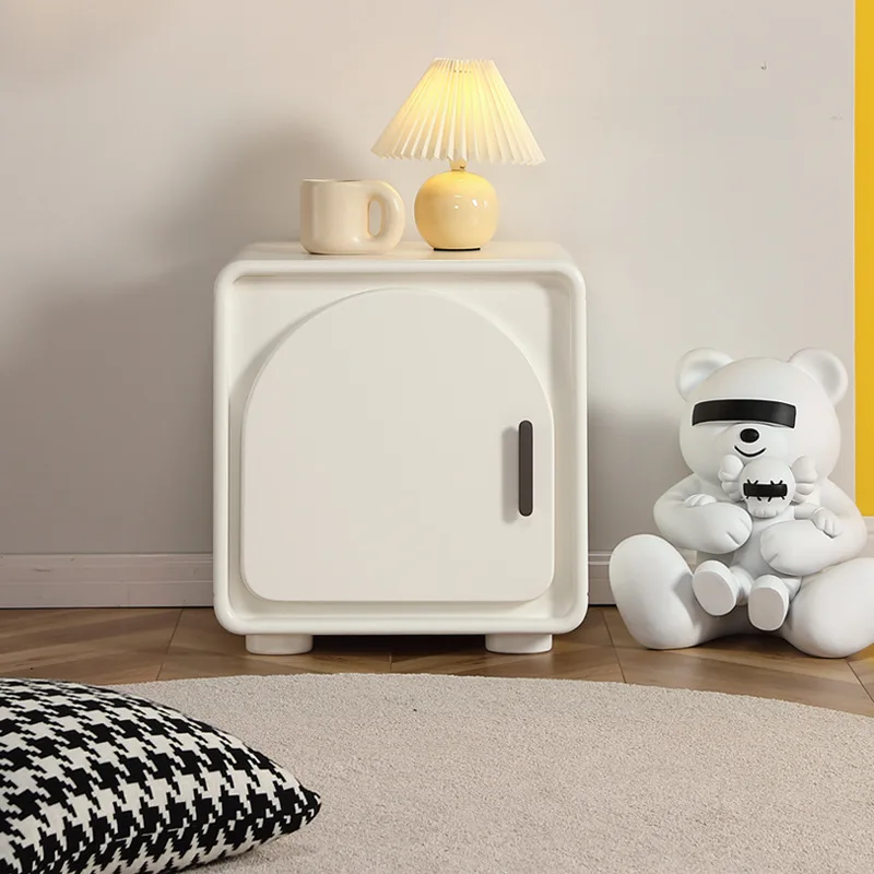 

Light luxury Nordic creative children's bedside table small bedroom bedside small cabinet modern minimalist locker