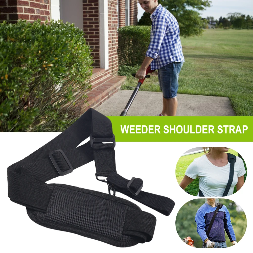 

New Adjustable 80-128cm Grass Trimmer Shoulder Strap Bush Cutter Harness Quick Release for Weed Eater String Trimmer Leaf Blower