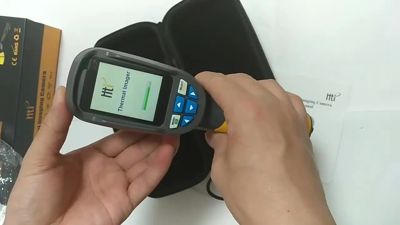 

Professional Portable Handheld HT-02 IR Infrared Thermal Imaging Camera HT02