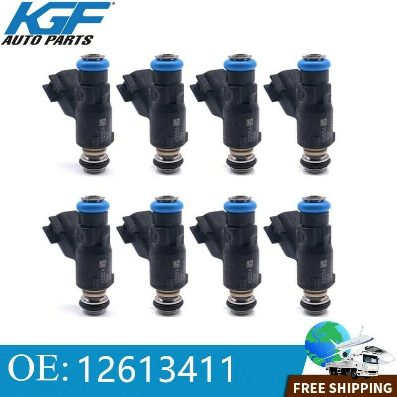 

12613411 Fuel Injector Fit for 2010-2013 Chevrolet GMC 4.8L & 5.3L 8pcs replace
