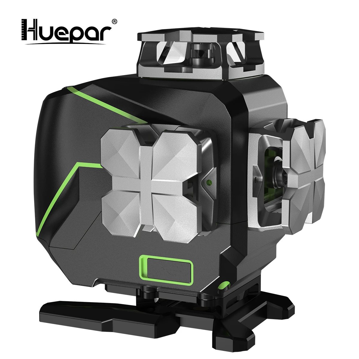 

2021 Huepar S04CG Self Leveling OSRAM 16 Cross Line Nivel Laser Level