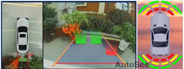 Оригинальный монитор для автомобиля Geely Emgrand камера 360 градусов птичий глаз