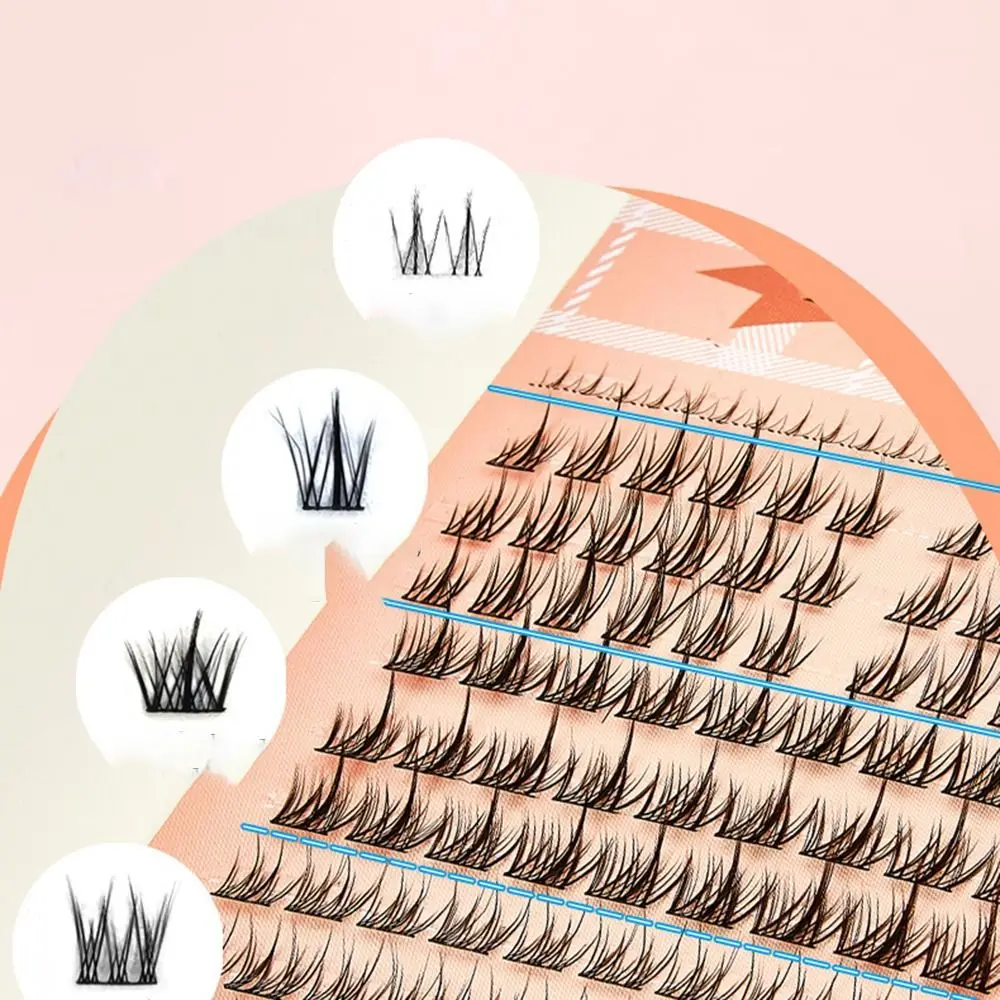 Натуральные накладные ресницы с подсолнухом милые твердые стержни ленивая