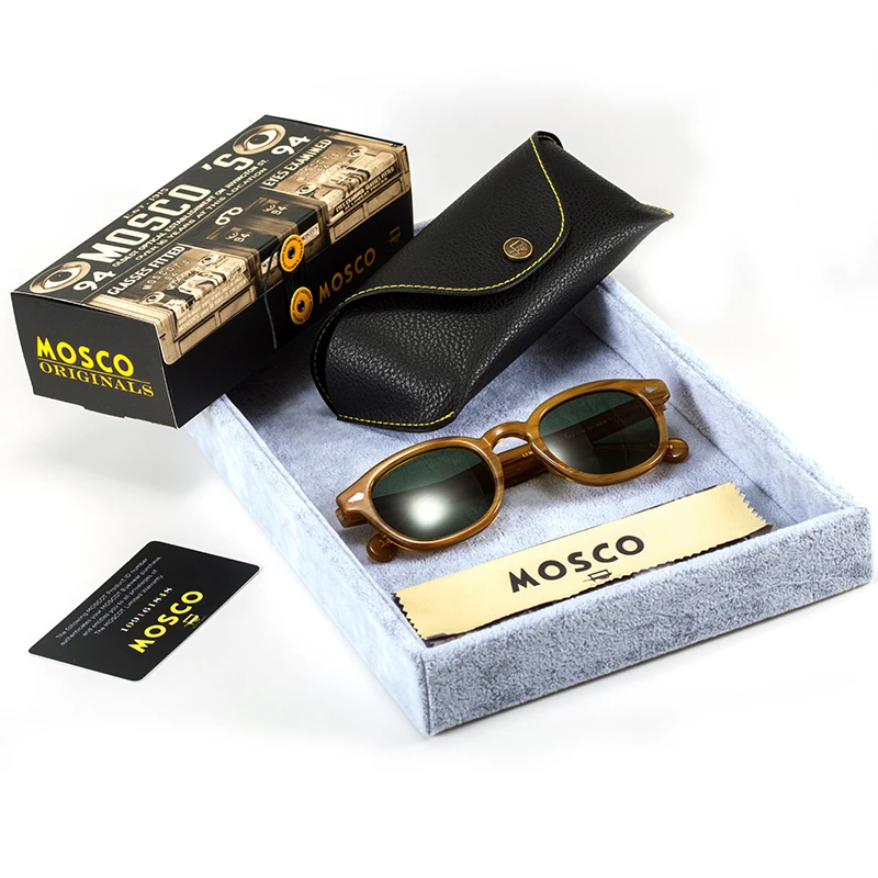 

Johnny Depp Sunglasses Man Lemtosh Polarized Sun Glasses Woman Luxury Brand Vintage Acetate Night Vision Goggles Driver's Shade
