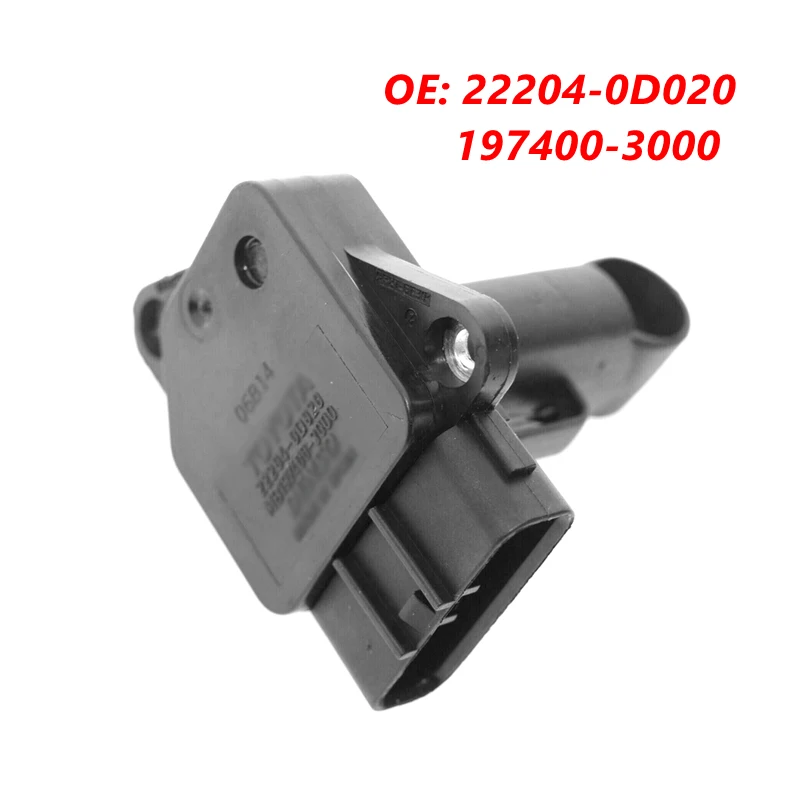 

Mass Air Flow Sensor MAF 22204-0D020 For MAZDA 2 3 Toyota Corolla 197400-3000