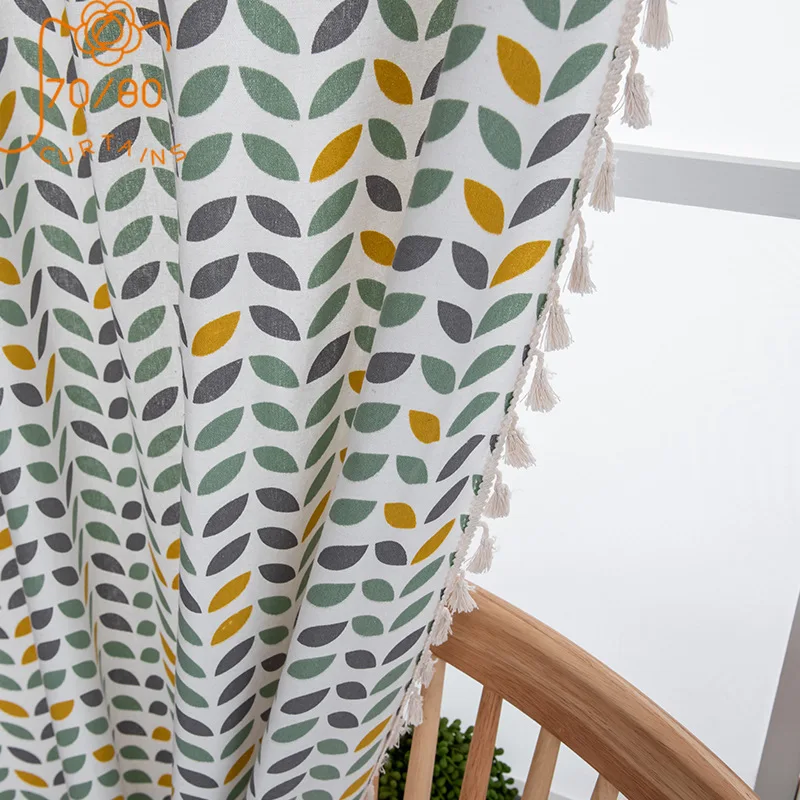 

Новые американские пасторальные маленькие зеркальные занавески для гостиной, спальни, декоративные перегородки, готовые