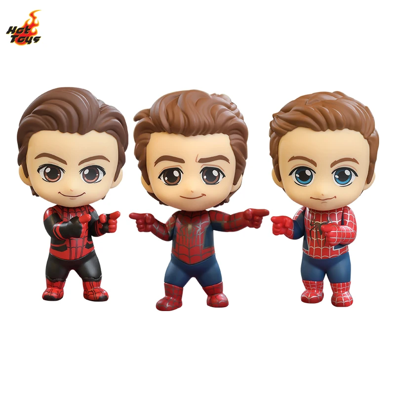

Оригинальные игрушки HotToys COSBABY COSB996 Человек-паук без дороги домой три поколения Человек-паук в одной рамке модель художественная коллекция