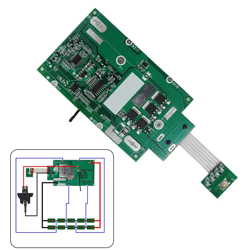 

DC9096 Li-ion Battery Plastic Case PCB Protection Circuit Board For De Walt 18V Nickel Battery Li-ion Battery Circuit Board