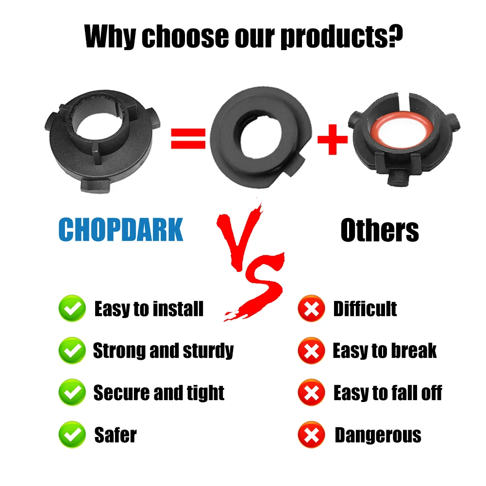 Оригинальные крепления для светодиодных фар H7 адаптер автомобильных KIA K3 K4 K5 K7