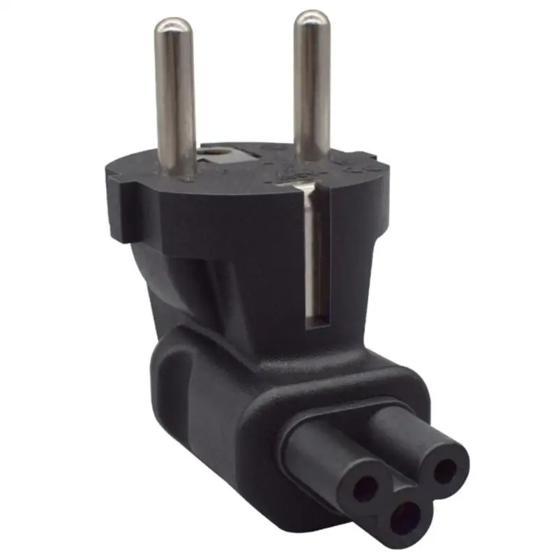 Переходник штепсельной вилки EU4 8 мм на C5 прямоугольные разъемы папа-мама ПВХ