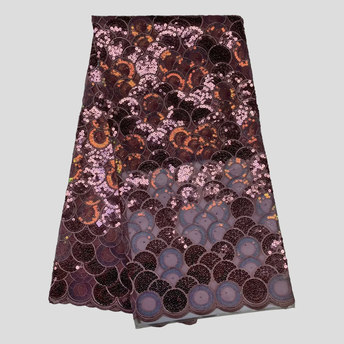 Золотисто-зеленый свадебный африканский тюль с блестками поделки кружево для