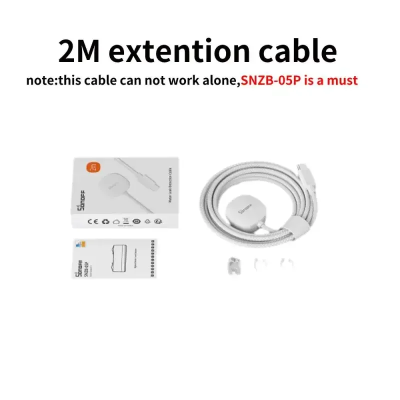 

Датчик утечки воды SONOFF SNZB-05P Zigbee