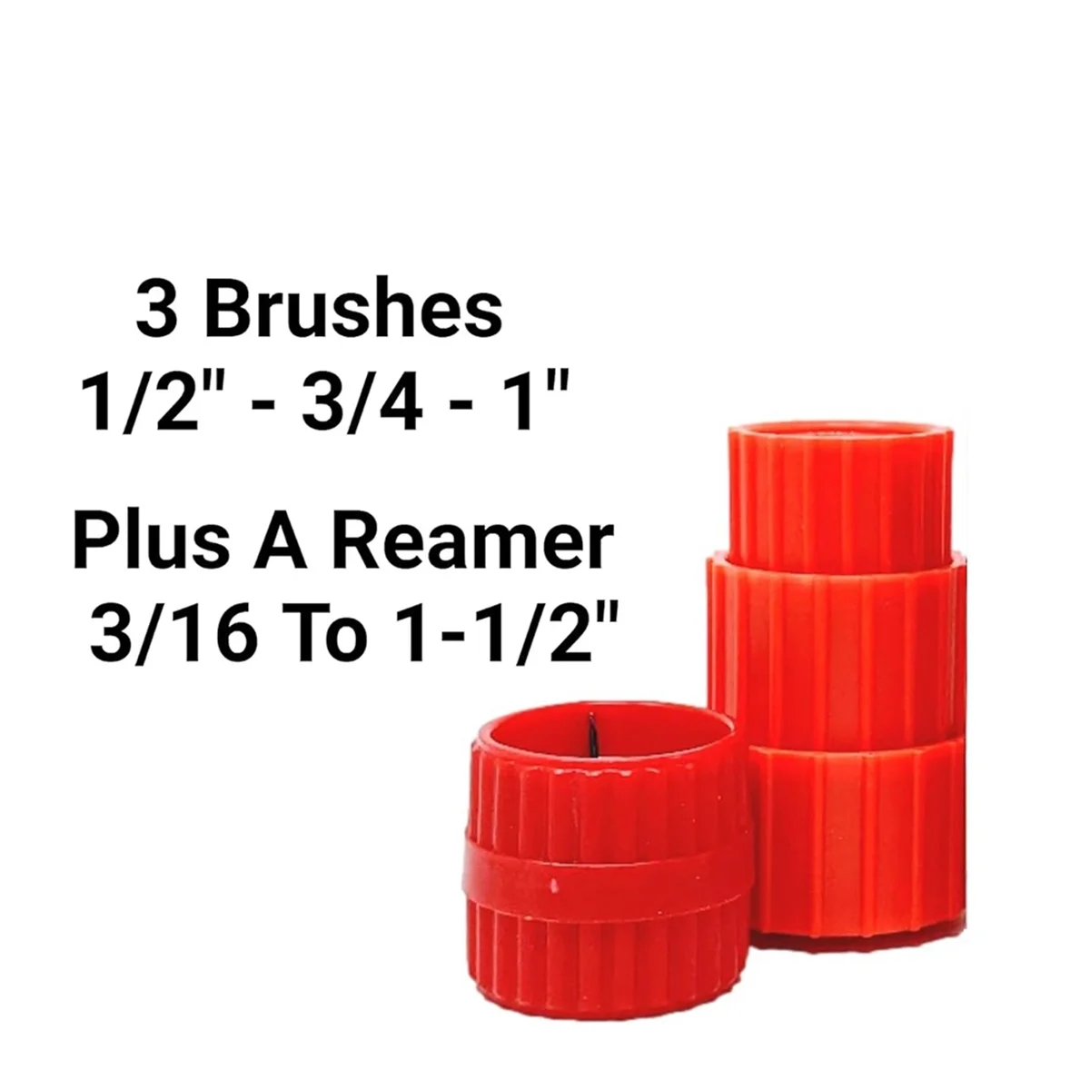 4 шт. наборы для очистки медных труб и разверток сантехников подготовки