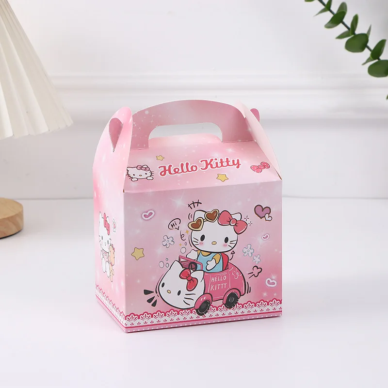Kuromi Cinnamoroll Pokemon мультфильм подарочная коробка на день рождения упаковочная сумка
