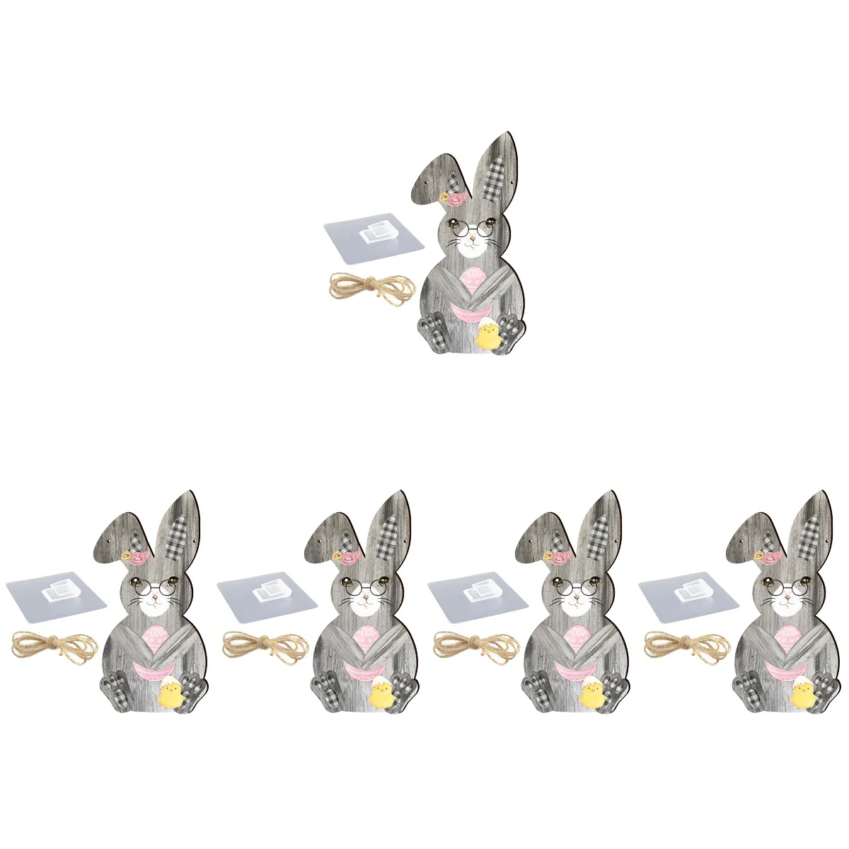 

5x Porch Sign Easter Bunny Wood Sign Easter Door Sign Plaque Easter Wood Sign Plaque Hanging Door Sign Hanging Wood Sign
