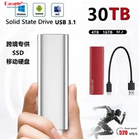 ssd mobile solid state drive 30tb 12t storage device hard drive computer portable usb 3 0 mobile hard drives solid state disk