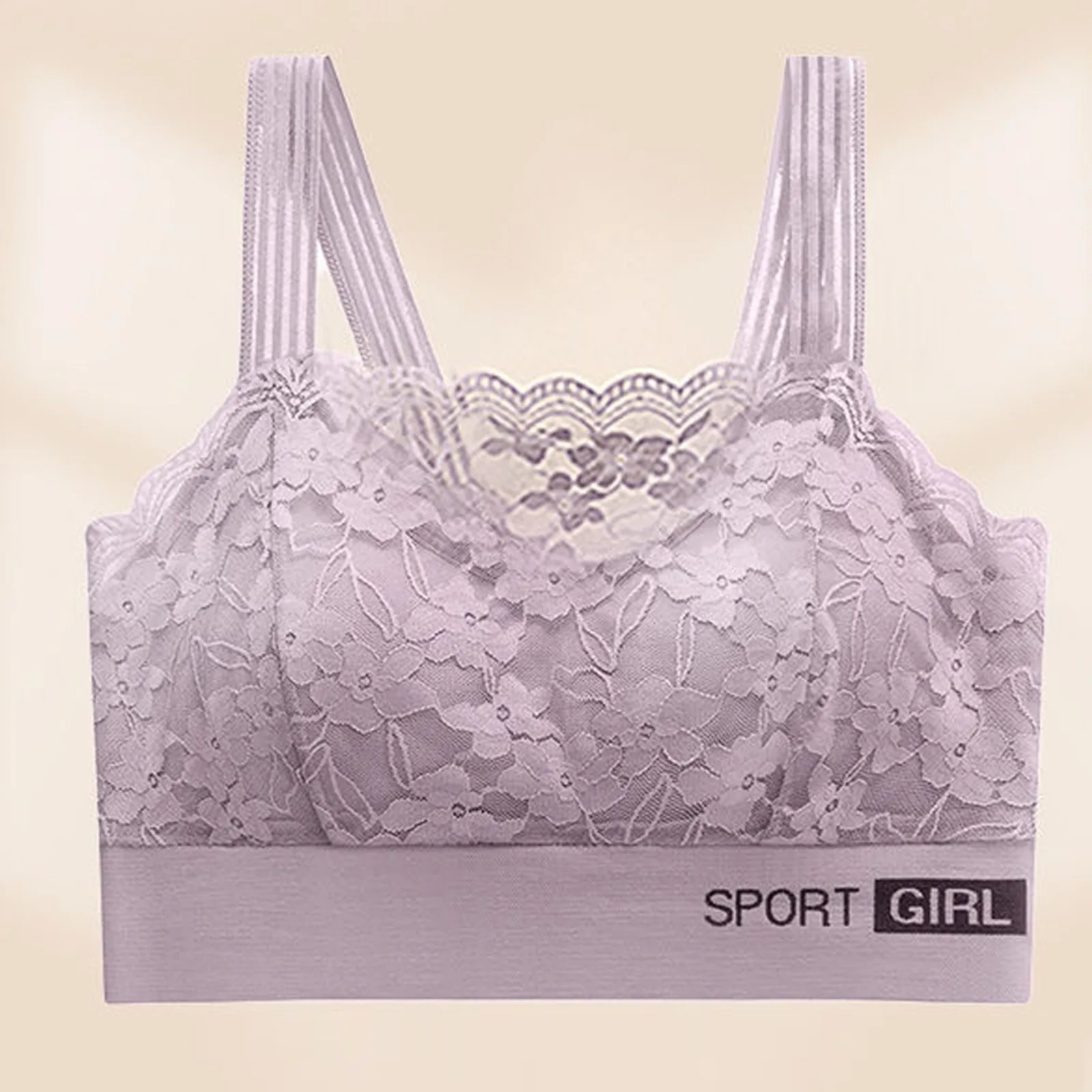 

New Sexy Lace Ladies Bra Small Chest Gathered Anti-sagging Sports Beautiful Back Women's Underwear Shockproof Wrapped Chest
