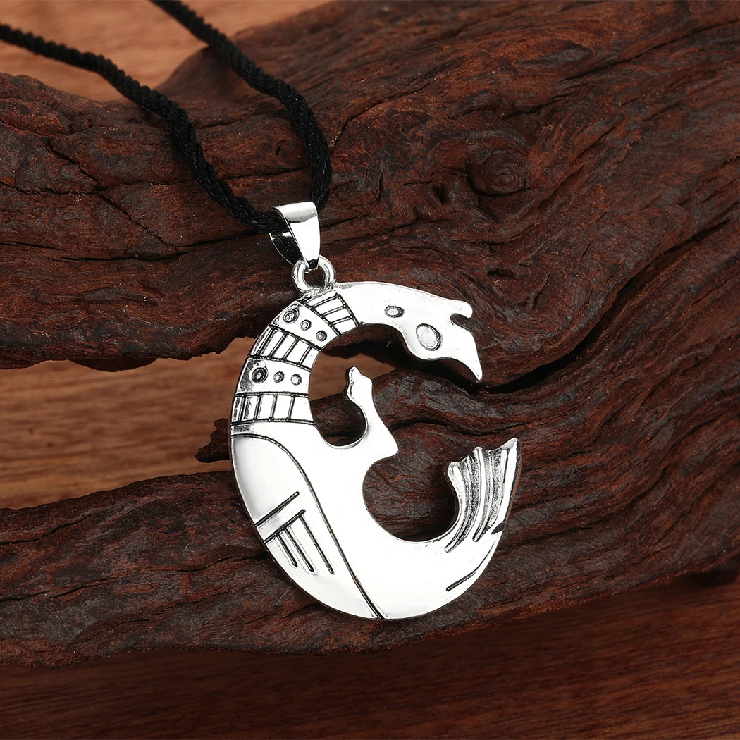 

Cxwind Stainless Steel Kolovrat Slavic Pendant Amulet Sterling Silver Necklace Nordic Jewelry