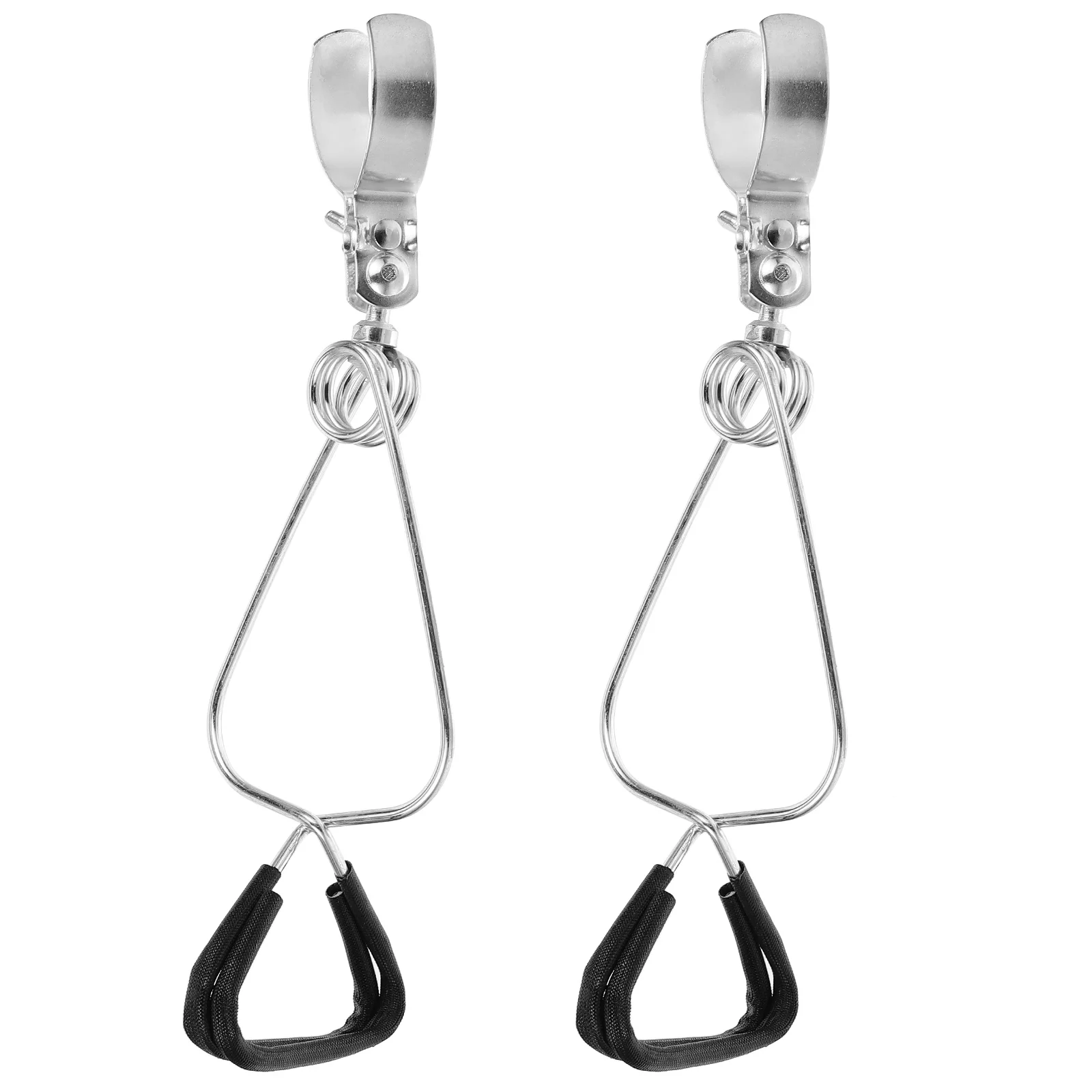 

2 Pcs Light Fitting Flexible Lamp Clamp Holder Clamps Heat Clip Reptile Dome Adjustable