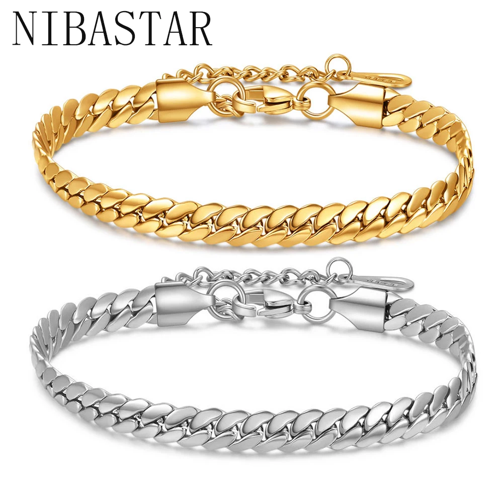 Магазин NIBA, Новый Змеиный браслет, простой модный подарок для женщин, ювелирные изделия, золото и серебро, нержавеющая сталь 316L