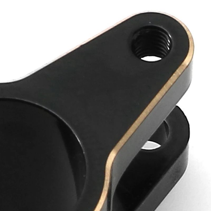 Латунное нижнее крепление для нижнего амортизатора с черным покрытием осевого