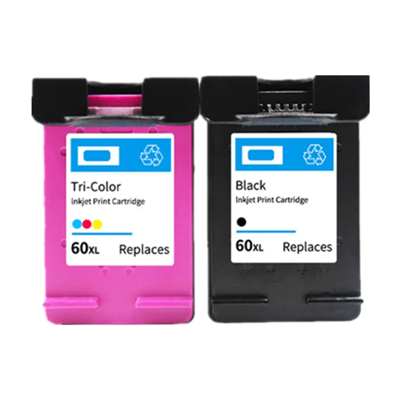 Фото Совместимость для HP 60 XL чернильный картридж для HP 60 60xl Deskjet F2480 F2420 F4480 F4580 F4280 D2660 D2530 D2560 PhotoSmart C4680 №2