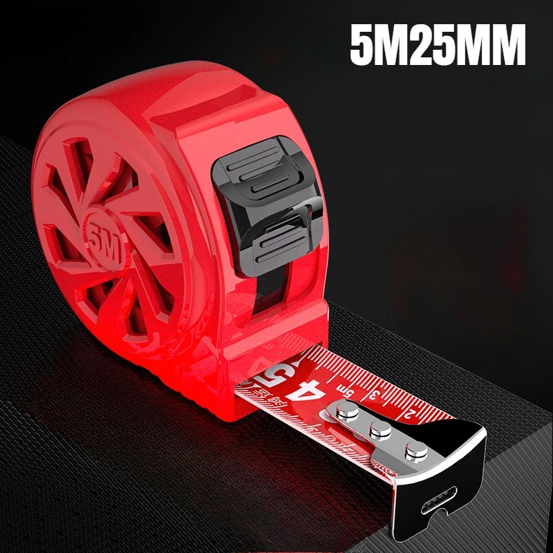 

Рулетка измерительная 5 м красная