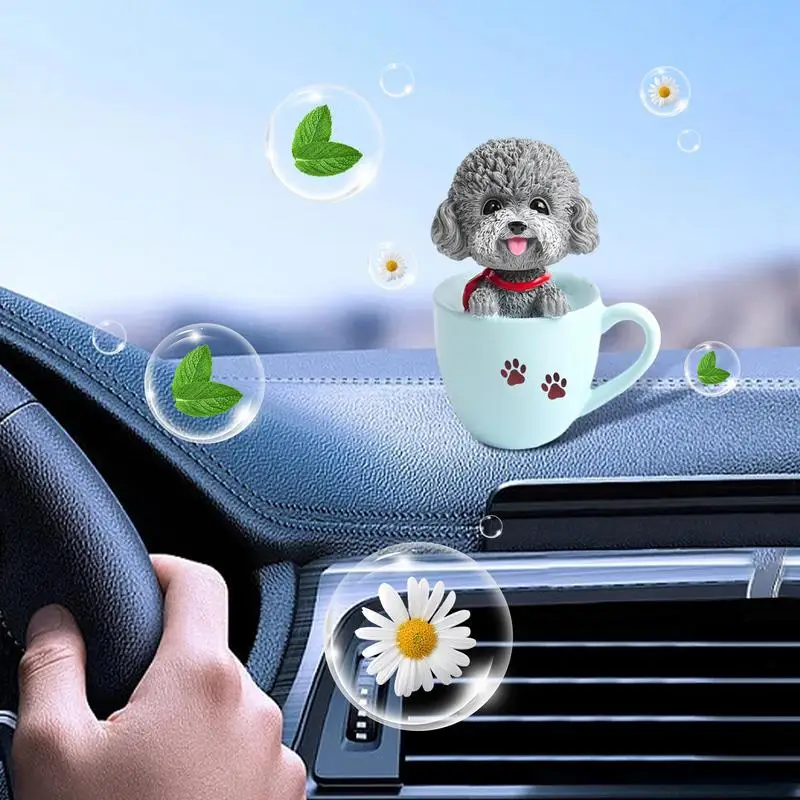 Собака Пупсы для приборной панели автомобиля фигурки танцоров трясущий орнамент