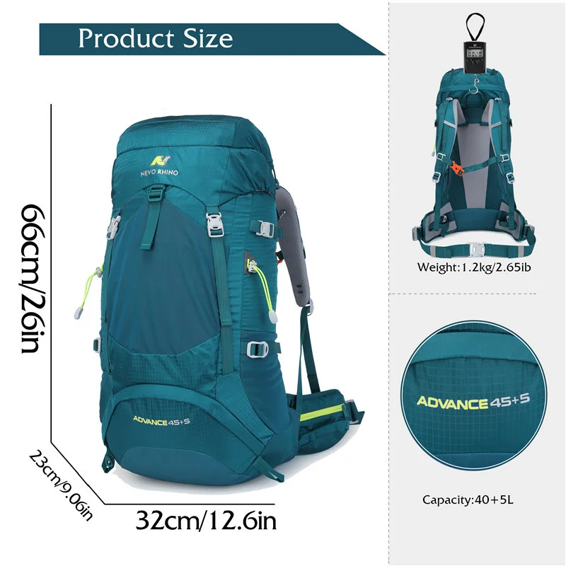 Нейлоновый туристический Водонепроницаемый рюкзак дорожная вместительная