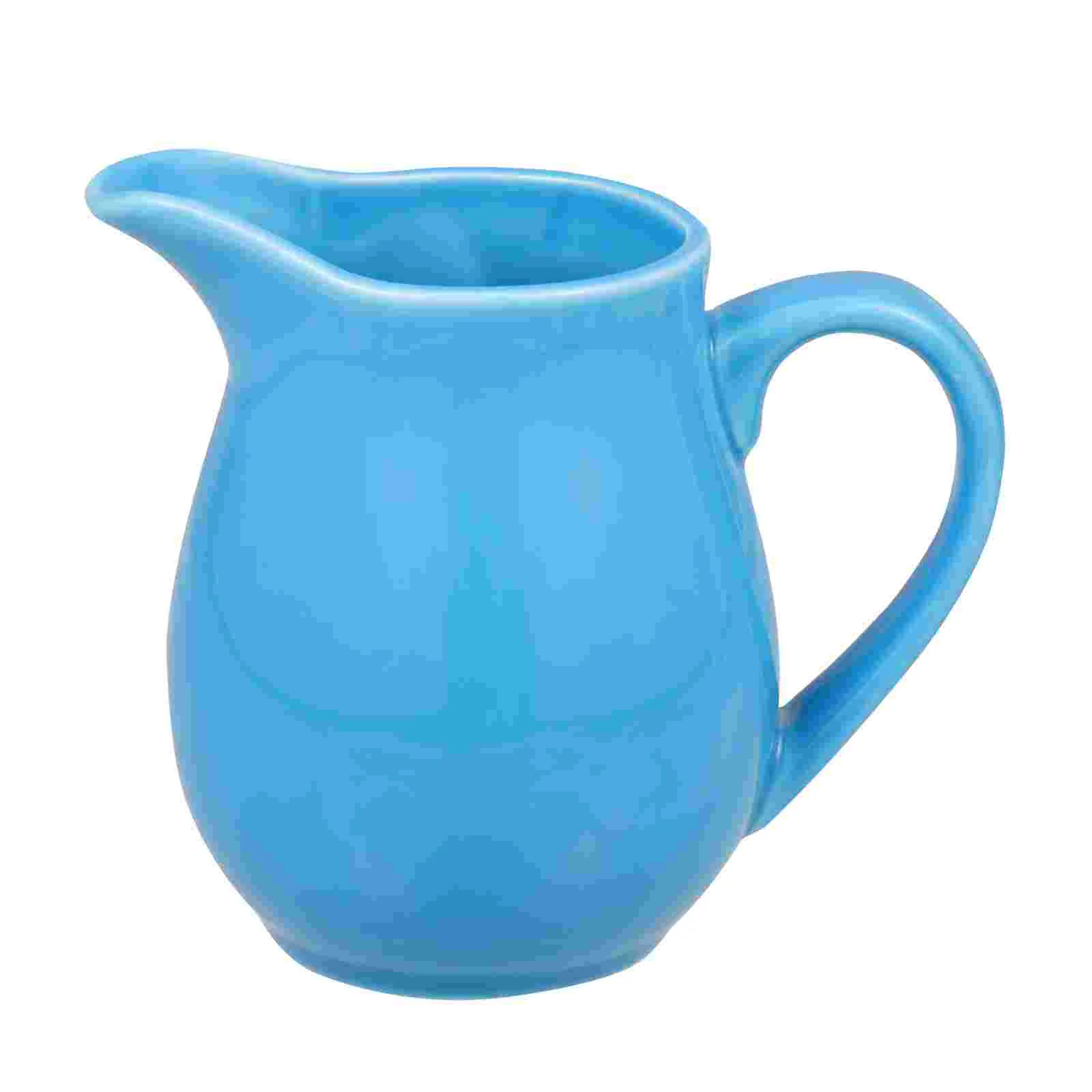 

Pitcher Creamer Jug Ceramic Coffee Sauce Gravy Cup Mini Frothing Pourer Serving Bowl Dishcream Syrup Poursmall Frother Pot Boat