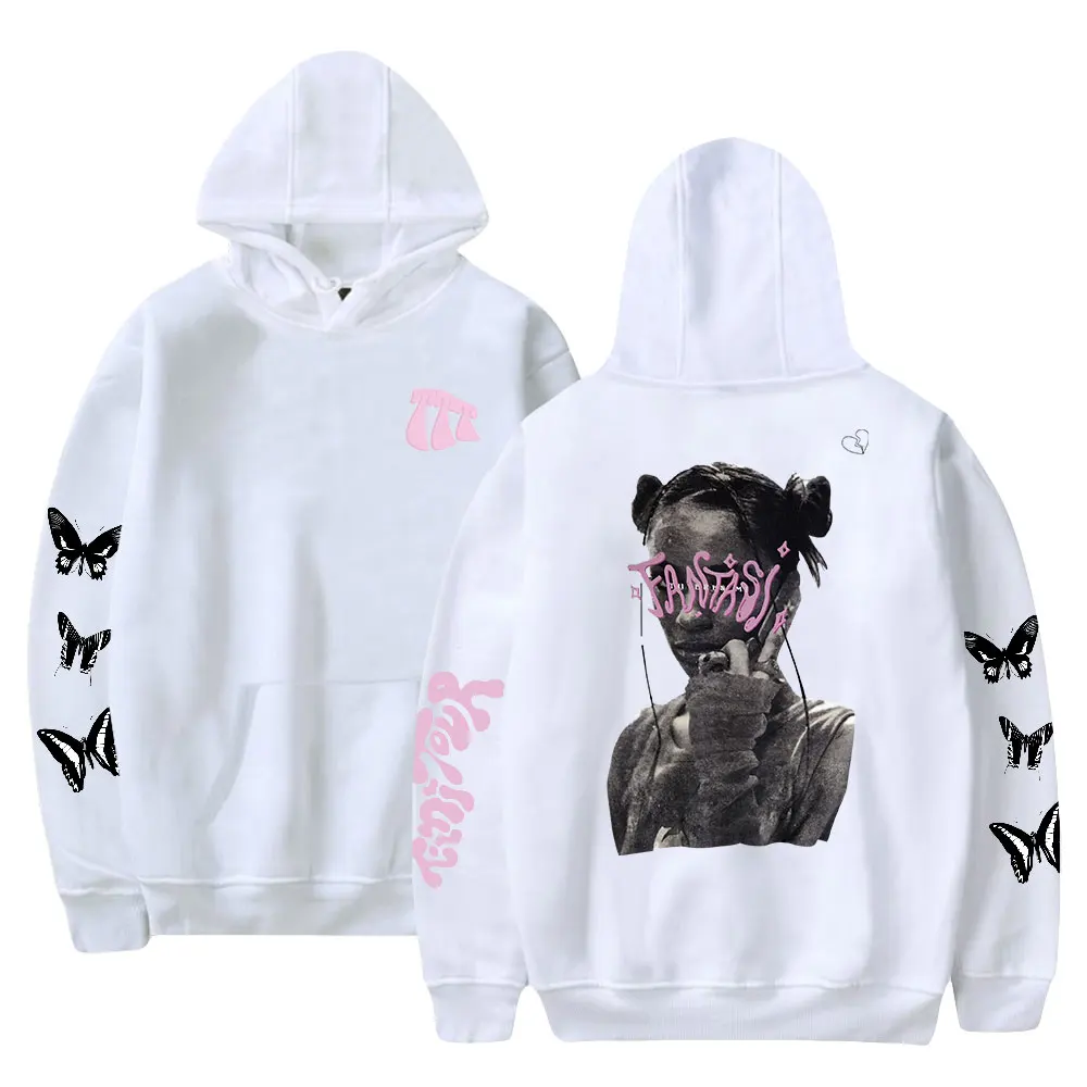 Модная толстовка с капюшоном Tini Stoessel Tour Merch уличная одежда длинными рукавами для