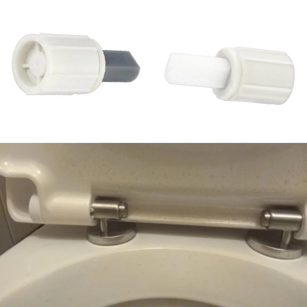 

2pcs Toilet Soft Close Hinges Replacement Lid Hinges Rotating Damper Toilet Cover Mounting Fixing Connector Seat Hinge