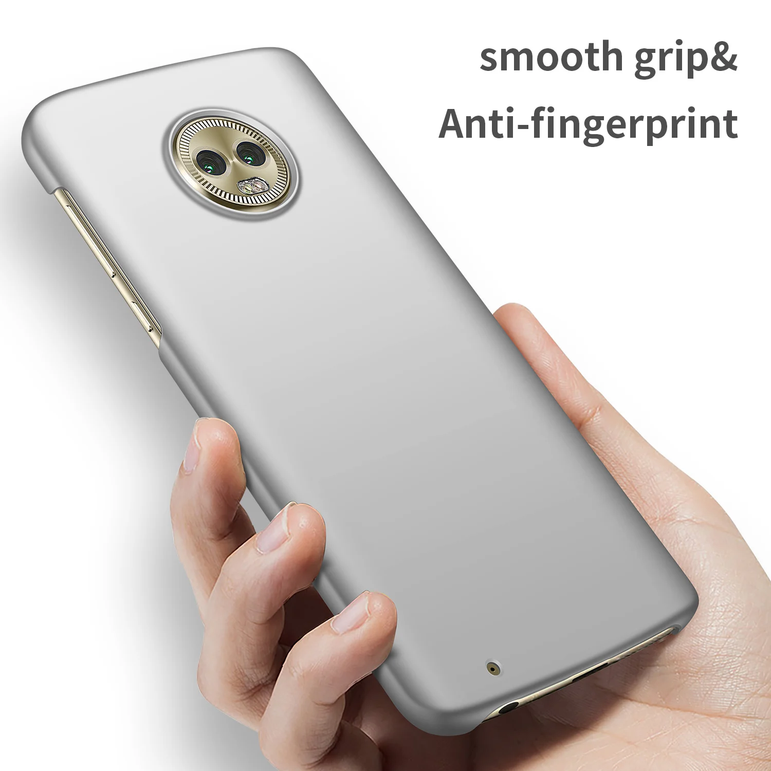 

For Moto G6 SLim Colorful Rubber Frosted Matte Hard Cover Case For Moto G6