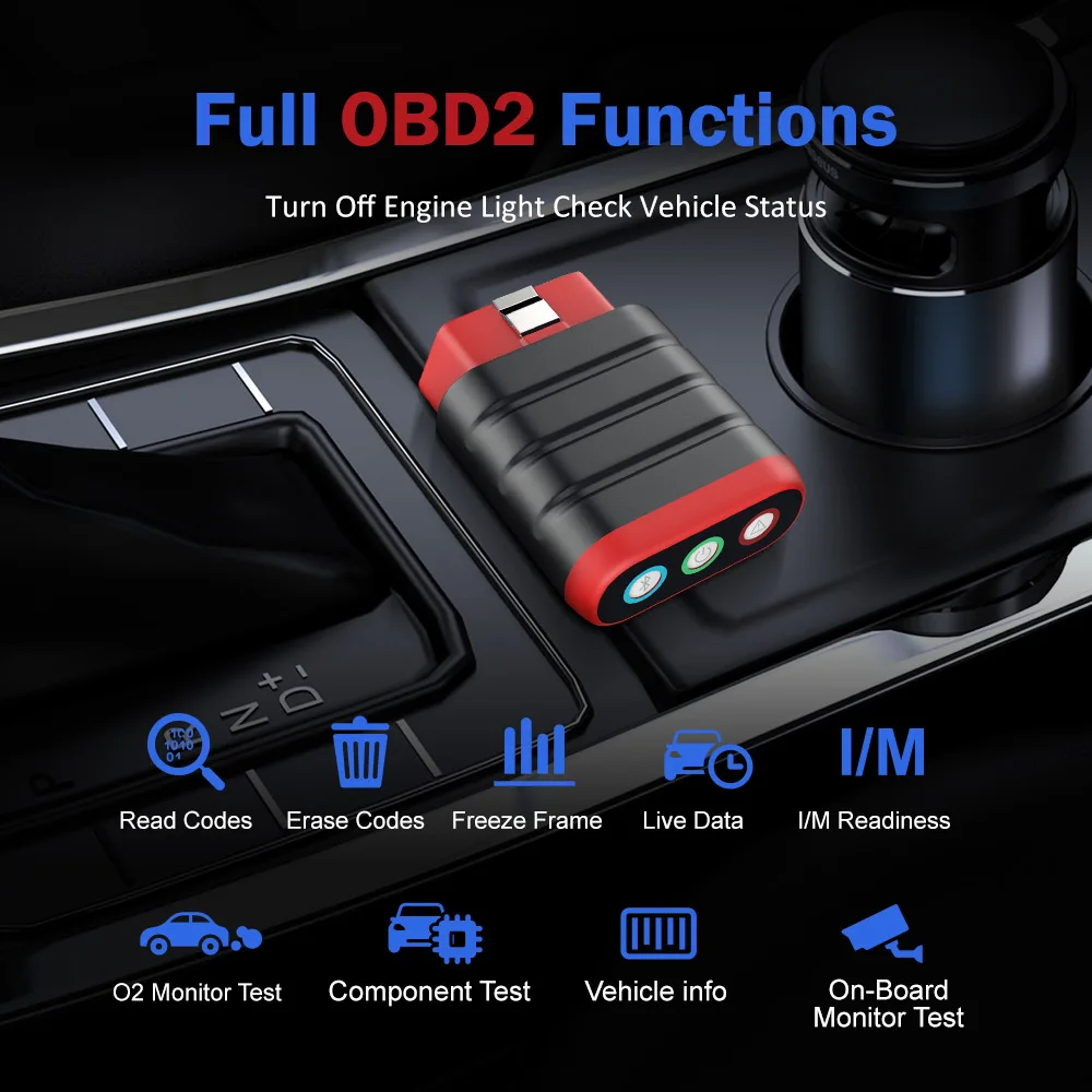 

2022 THINKCAR THINKDIAG Mini Auto Diagnostic Tool All Cars Full System Diagnose Lifetime Free OBD2 Scanner Read/Clear Code Error