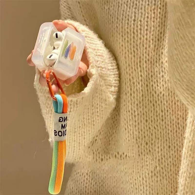 Чехол для наушников Rainbow Airpods Pro
