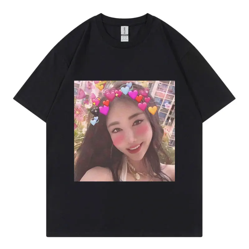 Футболка Jiafei с забавным мемом модная эстетичная футболка оверсайз унисекс 100%