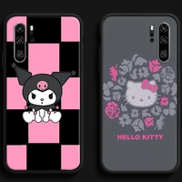 hello kitty 2022 phone cases for huawei honor y6 y7 2019 y9 2018 y9 prime 2019 y9 2019 y9a carcasa back cover soft tpu