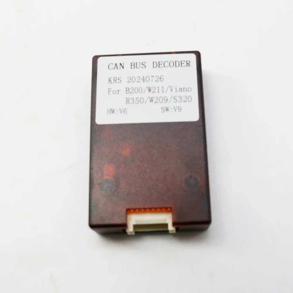 

Автомобильный 16-контактный адаптер жгута проводов аудио с коробкой Canbus для Mercedes-Benz W209 (02-06)/W203 (01-04) стереоустановка